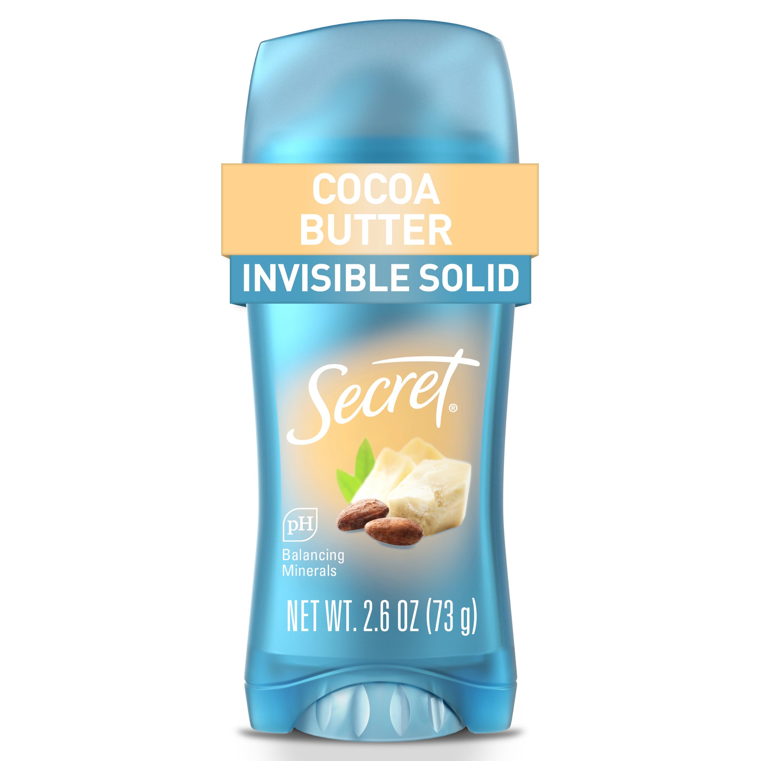 Secret fresco sólido invisible se aplica suavemente para una sensación fresca inmediata.