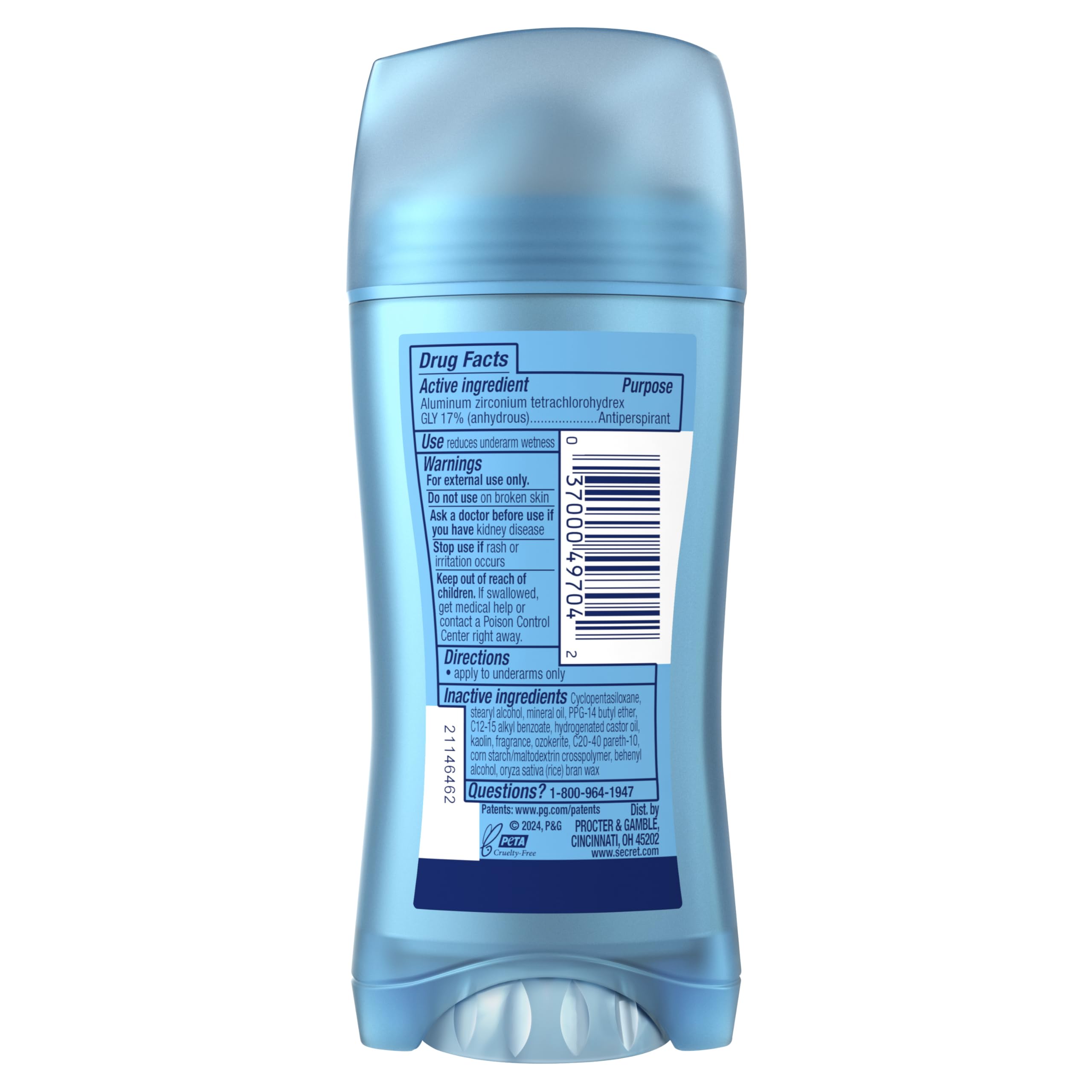 Sensación de frescura instantánea con Secret Fresh desde la primera aplicación