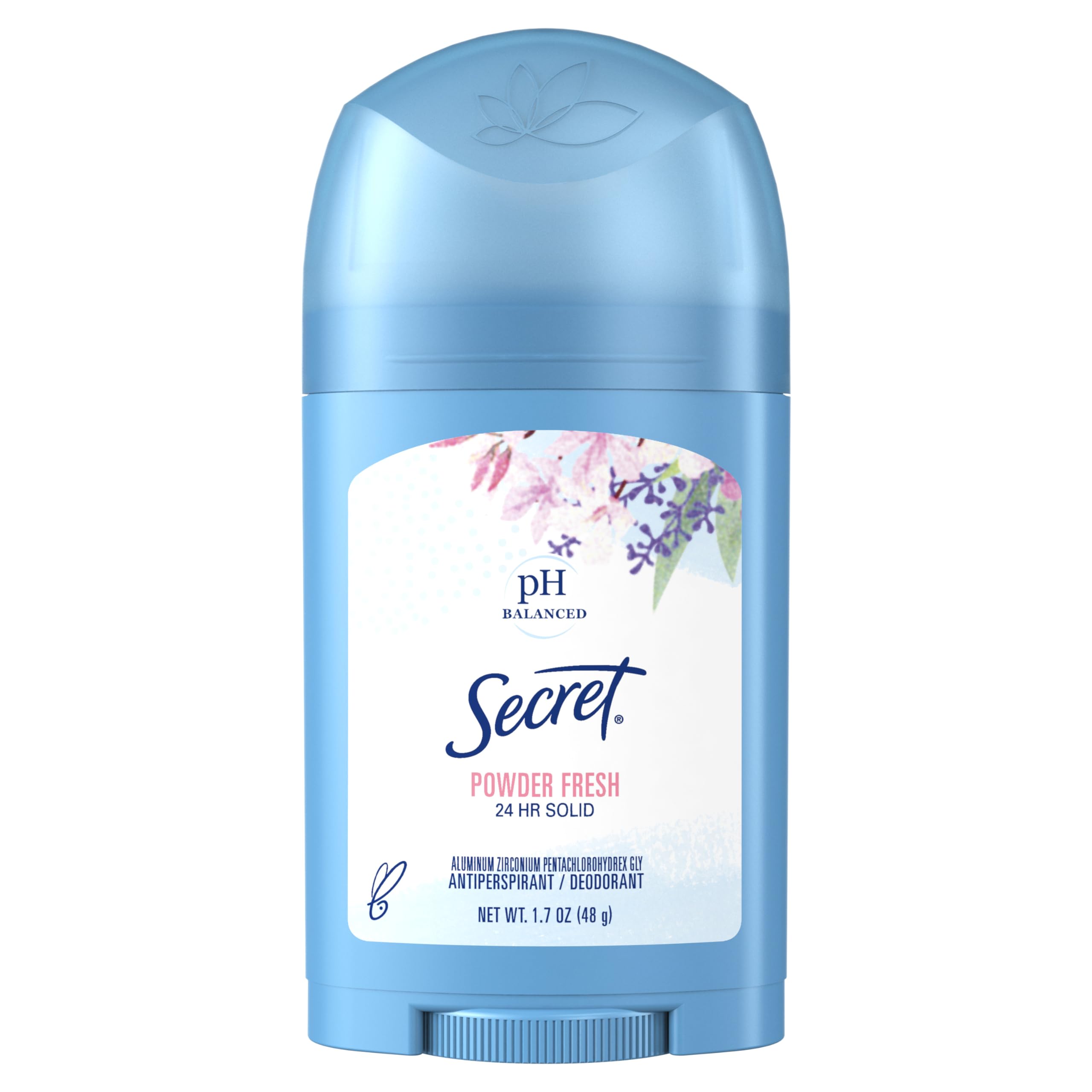 Secret desodorante para mujer en empaque compacto, ideal para viaje.