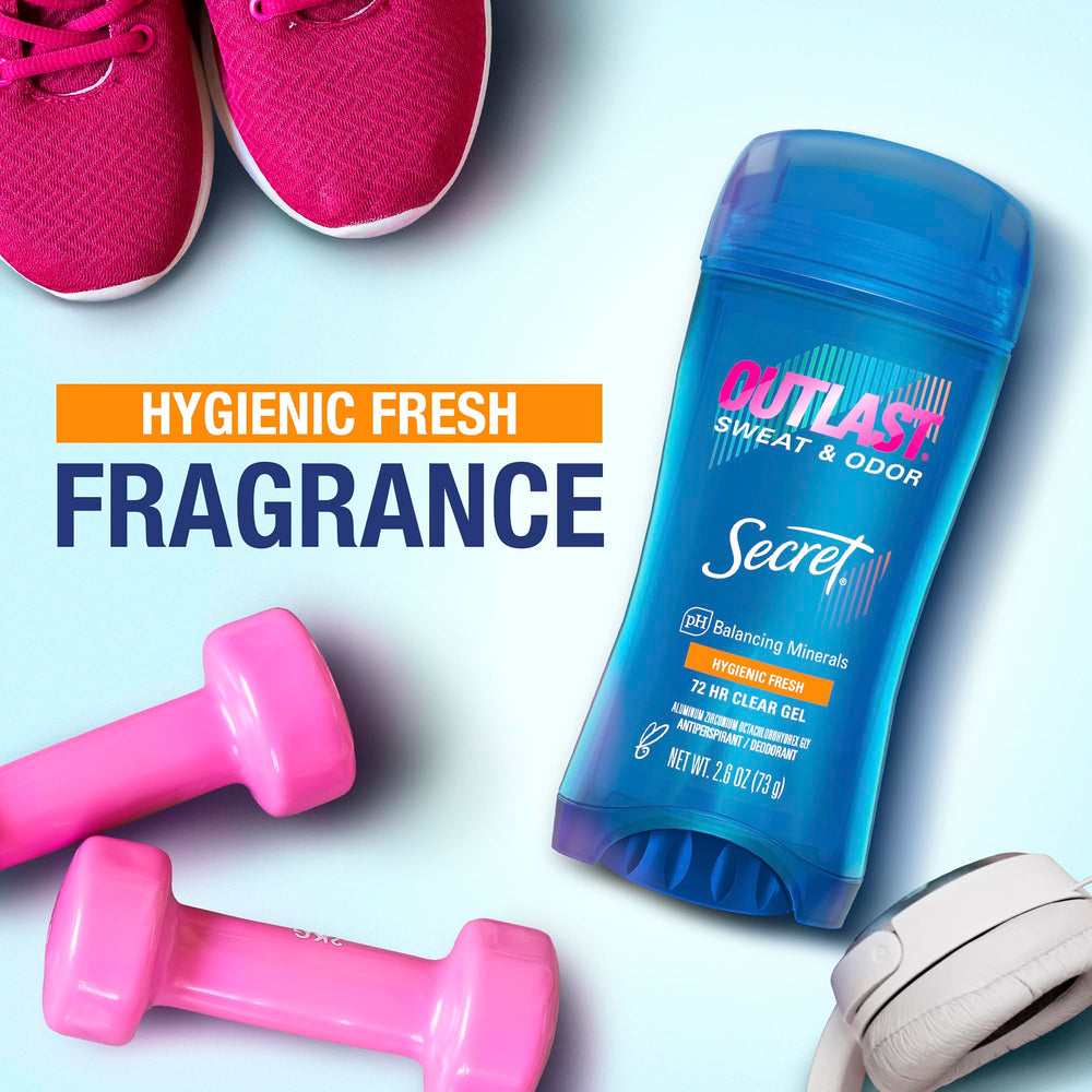 Secret Outlast desodorante mujer, pro hialuronico para una piel suave.