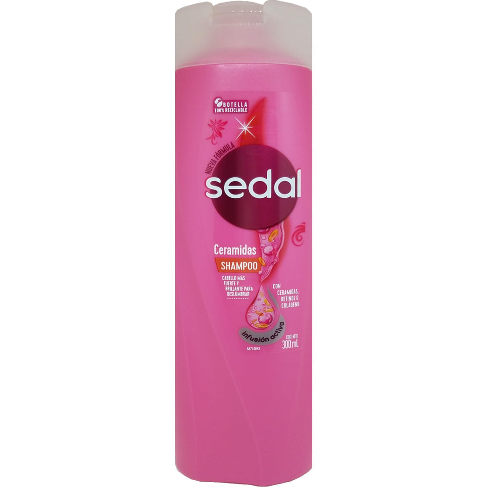 Sedal Ceramidas Champú: brillo intenso para el cabello tras el lavado