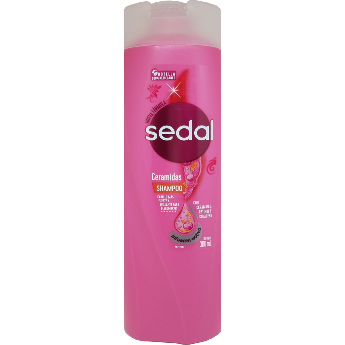 Sedal Ceramidas Champú: brillo intenso para el cabello tras el lavado