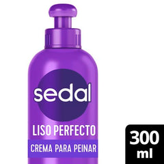 Sedal Liso Perfecto con proteina hidrolizada, nutrición para el cabello liso.