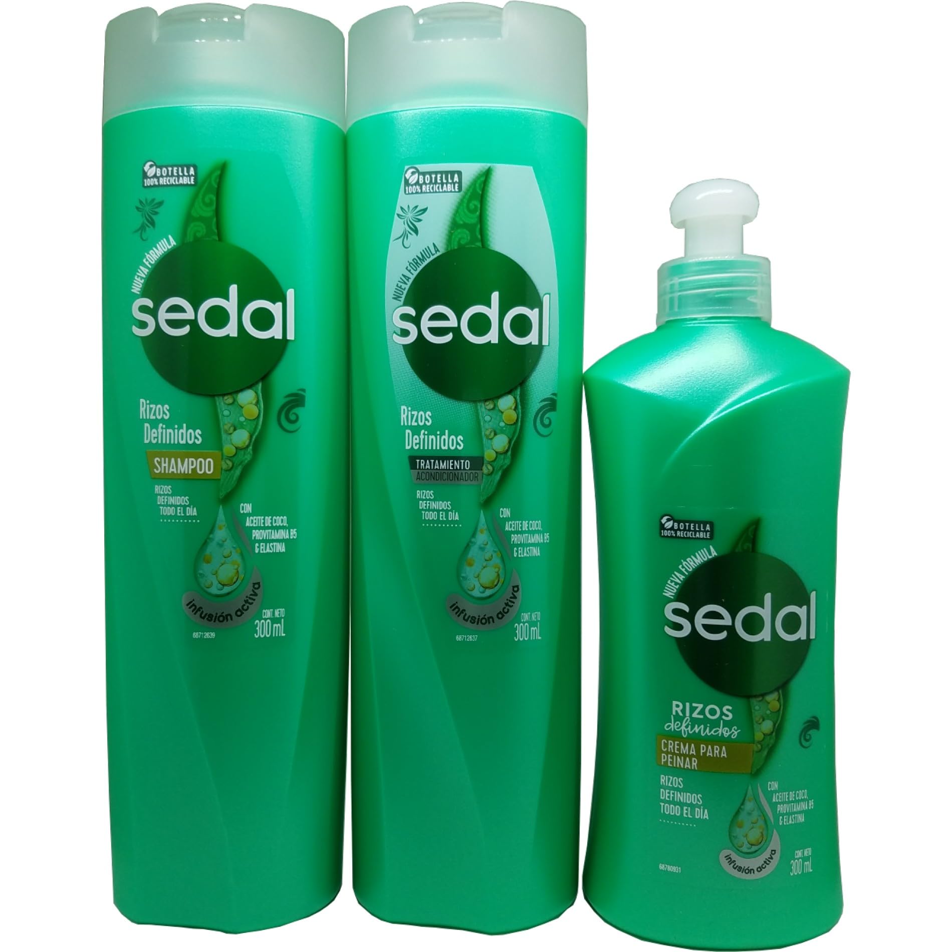 Sedal Rizos Definidos: acondicionador 340 ml para cabello suave y sin nudos