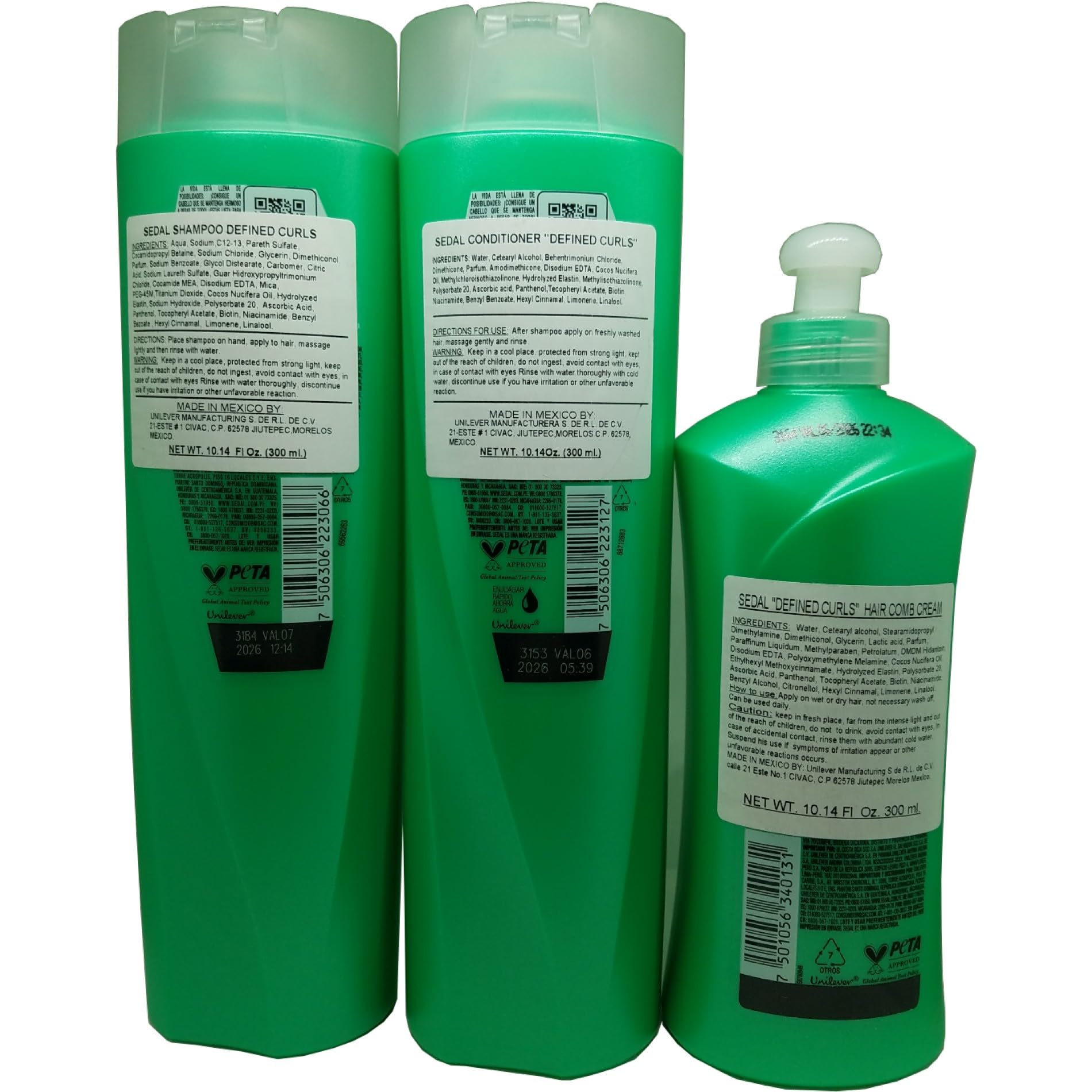 Sedal Rizos Definidos: crema para peinar 300 ml para rizos definidos