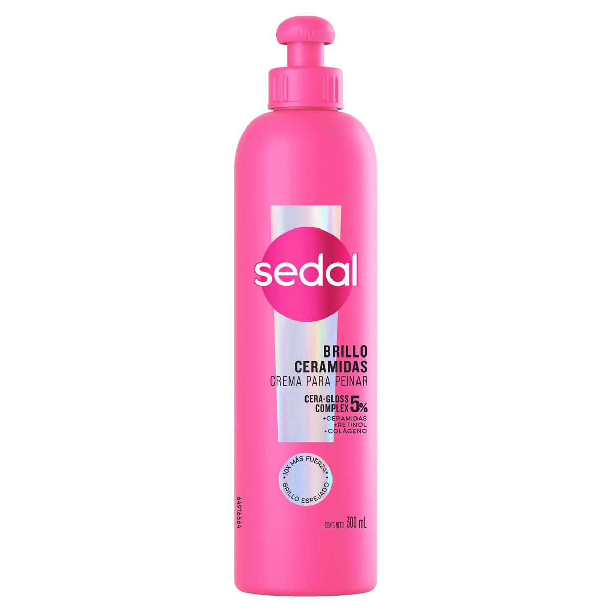 Sedal S.O.S. Ceramidas, crema de peinado 300 ml para cabello nutrido y flexible.