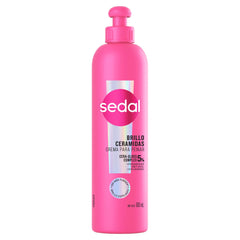 Sedal S.O.S. Ceramidas, crema de peinado 300 ml para cabello nutrido y flexible.