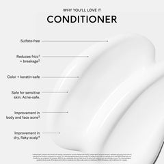 Aplicación en cabello desenreda y reduce el encrespamiento con SEEN.