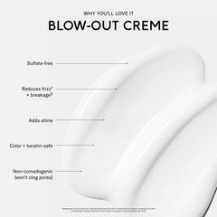 Aplicación anti-frizz con brillo natural de SEEN Blow-Out Creme