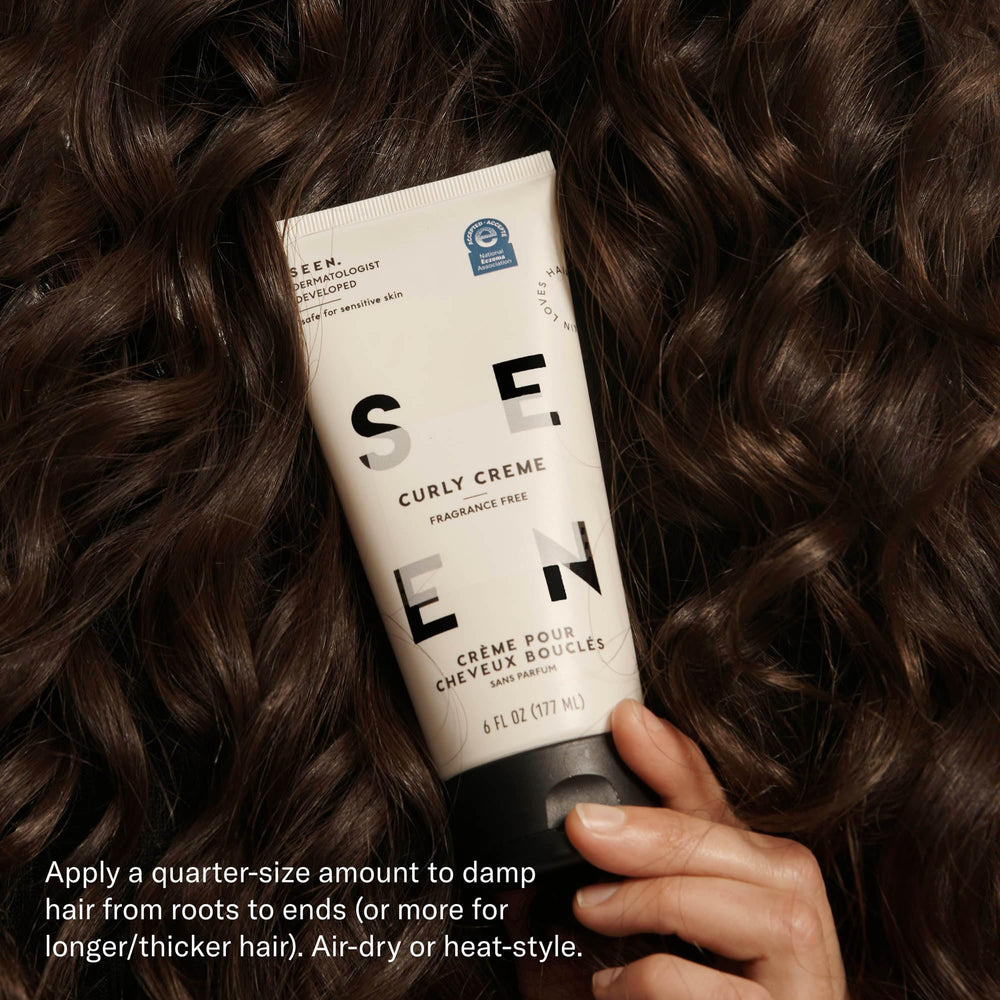 Cuidado diario con SEEN Curly Creme: protección UV y contaminación