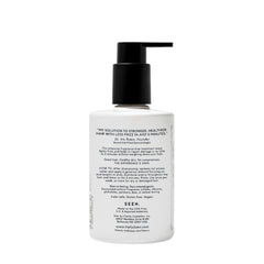 SEEN Frizz + Repair Mask aplicación en cabello humedo para control del frizz.