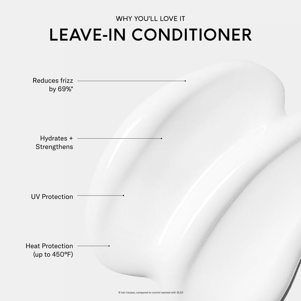 Textura ligera de SEEN Leave-In Conditioner aporta hidratación suave