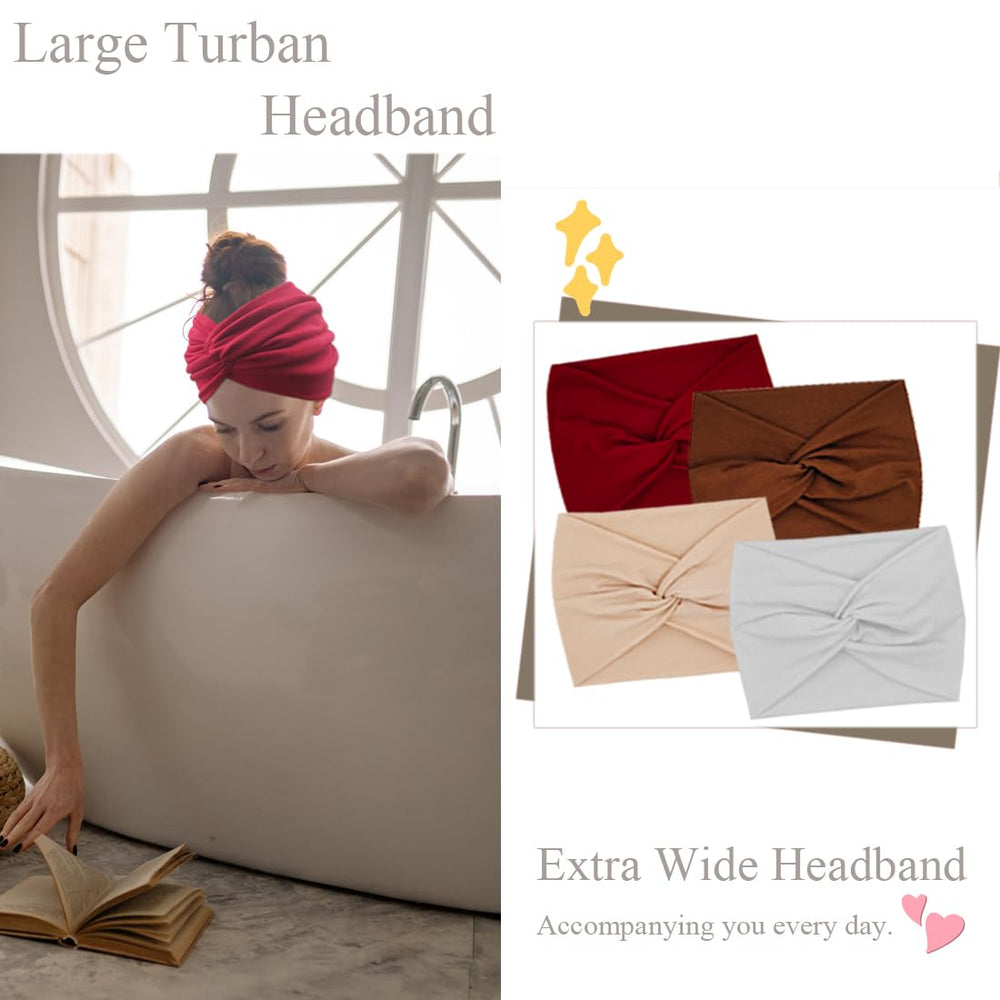Sefiinh turbante banda para looks casuales o elegantes.