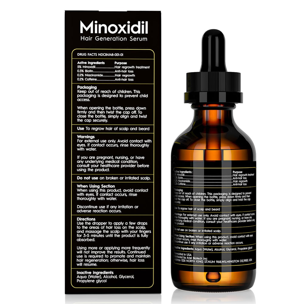 Sefralls Aceite ligero para barba y cabello saludable