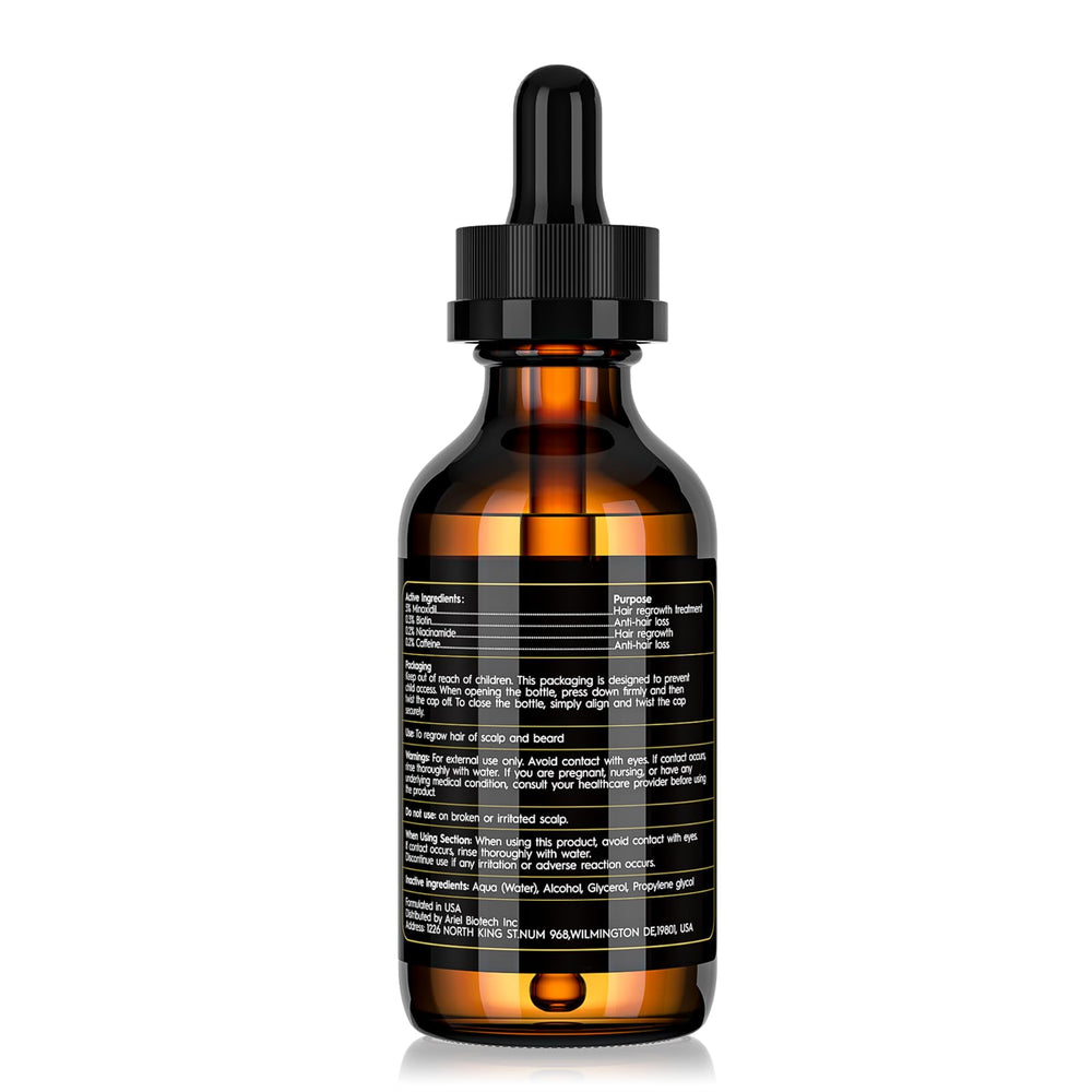 Kit de crecimiento de cabello y barba Sefralls, solución integral para renovación posible.
