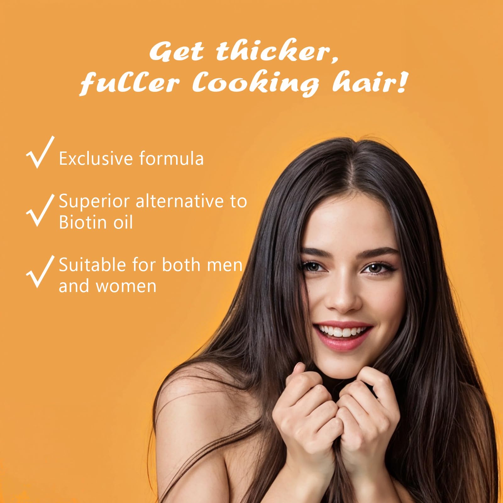 Cabello más fuerte y brillante tras uso regular