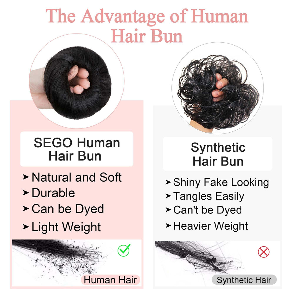 SEGO, extensiones de pelo natural, añaden longitud y plenitud.