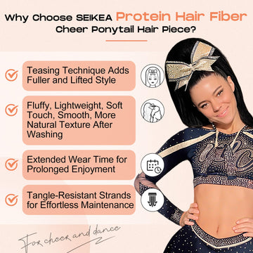 SEIKEA Cheer Ponytail permite cambiar looks al instante sin visitas al salón.