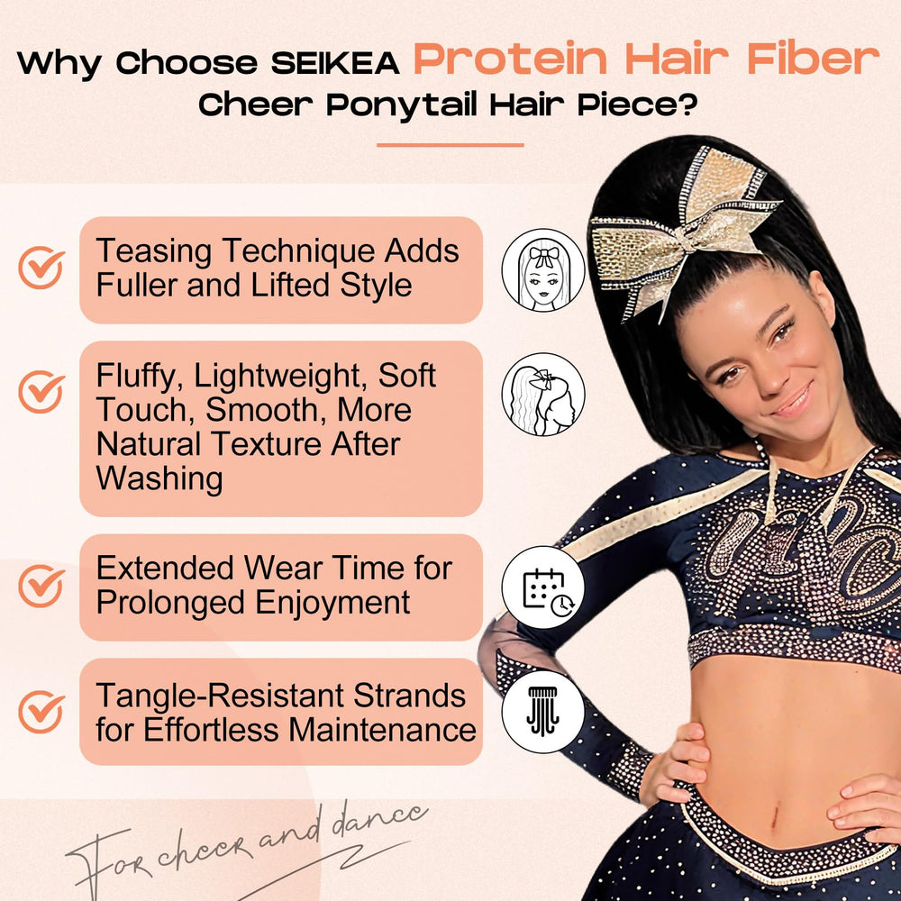SEIKEA Cheer Ponytail permite cambiar looks al instante sin visitas al salón.