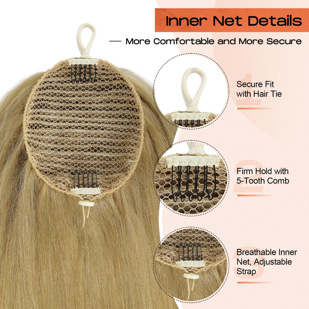 SEIKEA Cheer Ponytail guía de montaje para colocación rápida en minutos.
