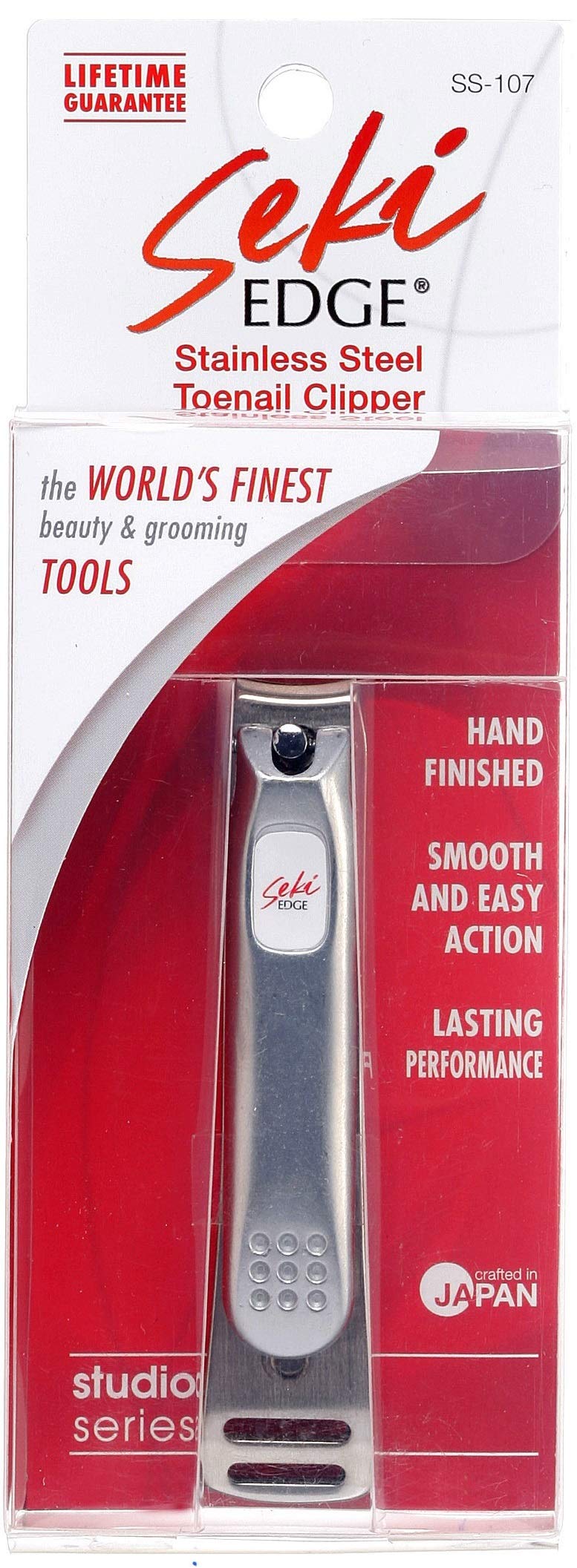 Seki Edge SS-107: mango ergonómico para agarre cómodo.