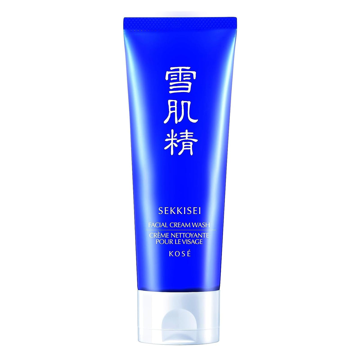 SEKKISEI limpiador espuma facial muestra una textura suave para limpiar poros suavemente