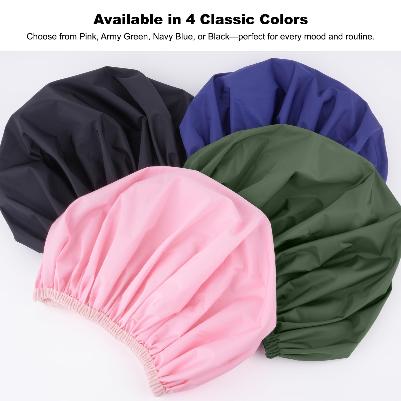 Gorra de ducha Selalu, ideal para baños diarios y rutinas de belleza.
