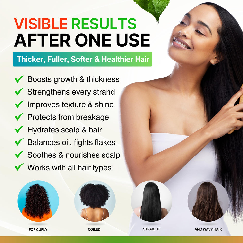 SELFWISE Batana Oil, libre de sulfatos y parabenos, cuidado suave.