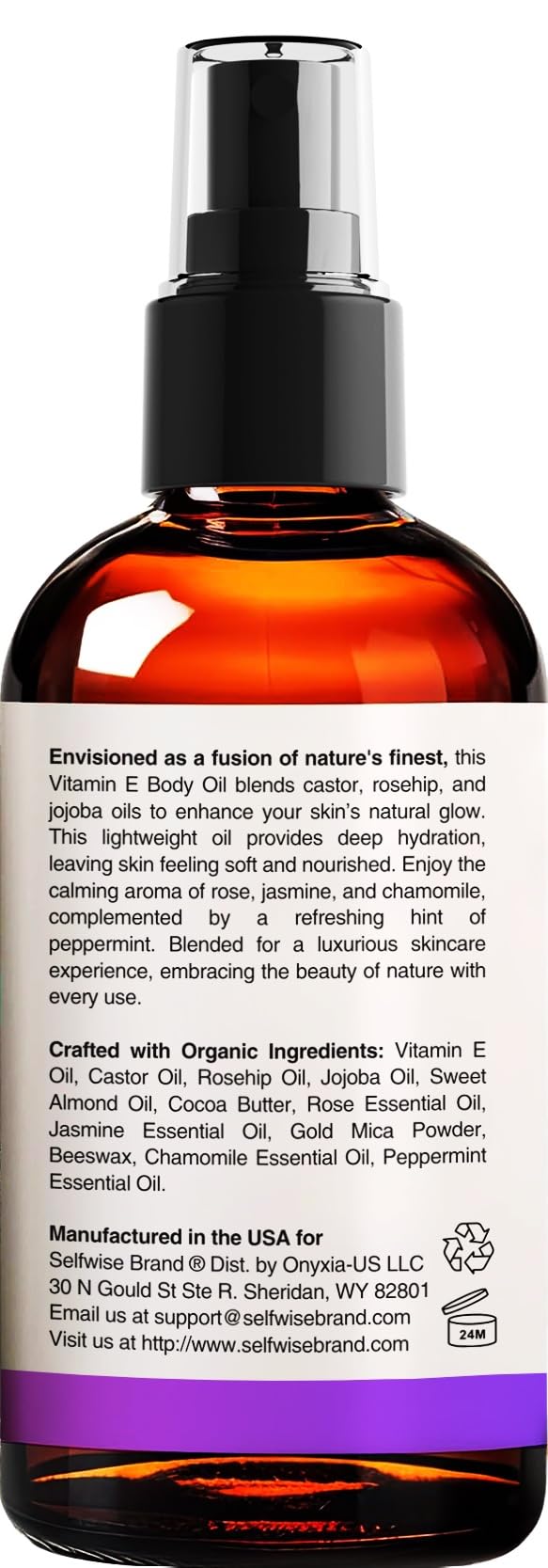 Selfwise envase de lujo con fórmula natural para pieles sensibles.