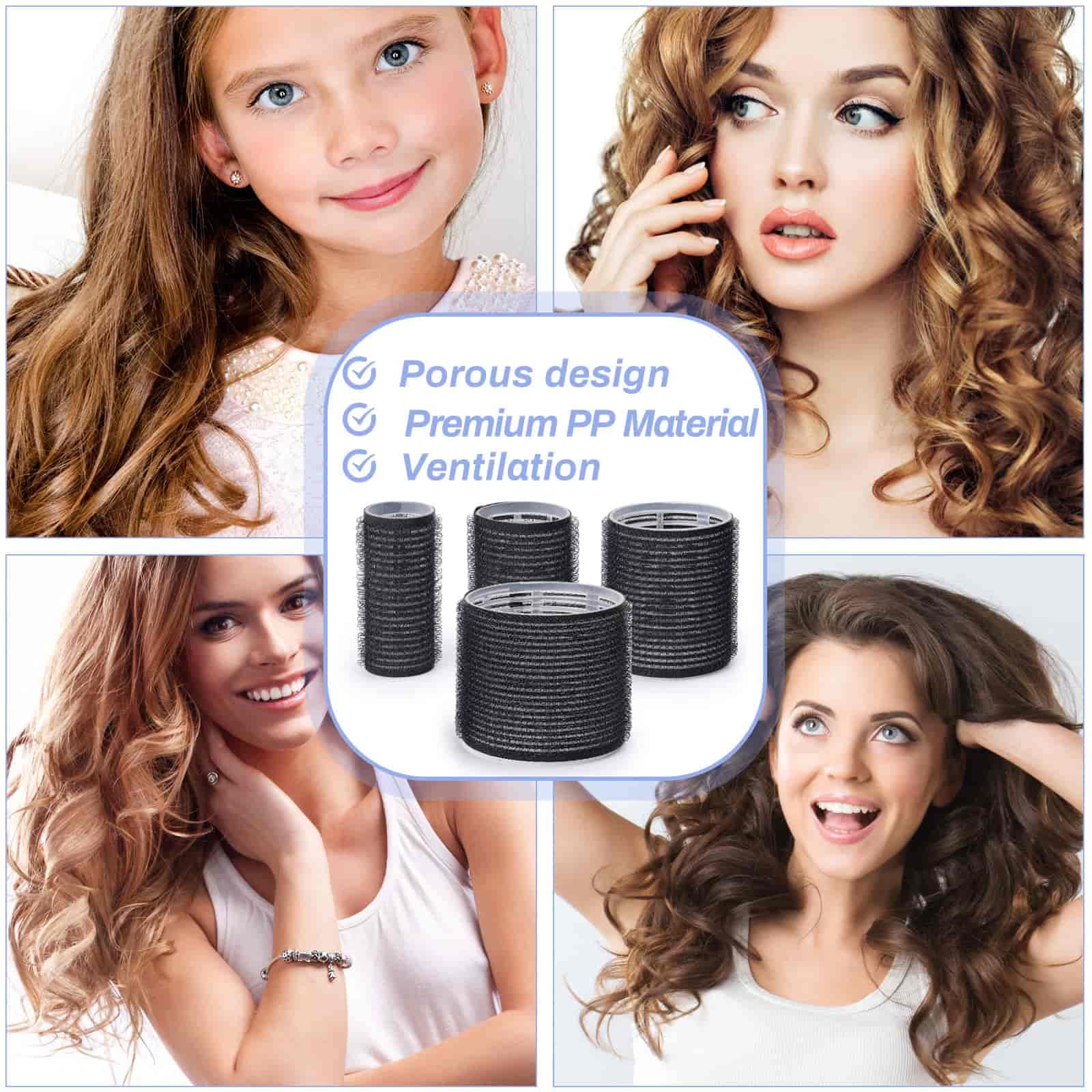 Rodillos pequeño Selizo para rizos suaves y definidos