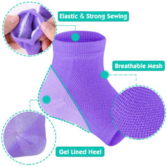 Talones con gel hidratante Selizo: hidratación localizada y duradera.