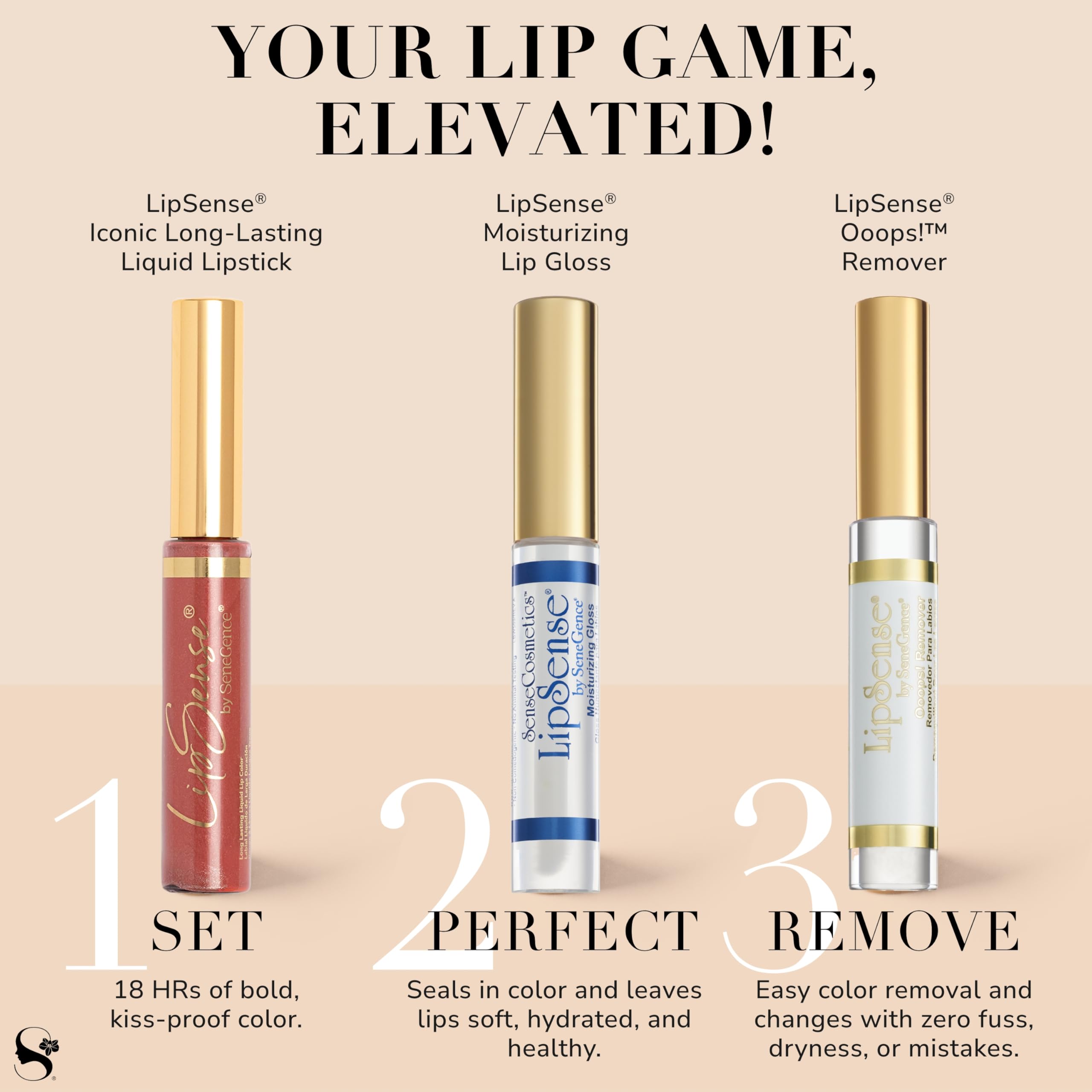 LipSense par SeneGence, non testé sur animaux, choix éthique et transparent.