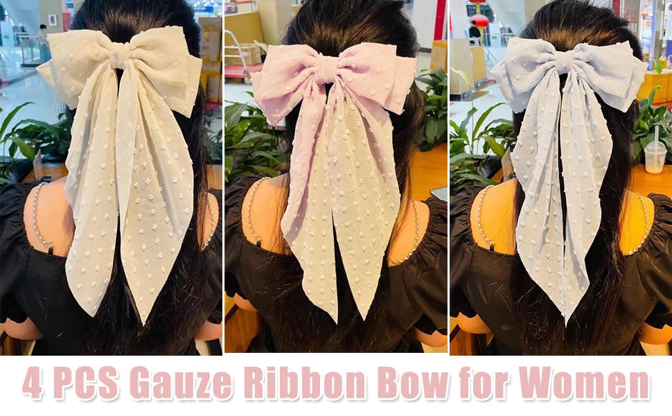 Lazo grande para cabello Seneeel, fijación cómoda para yoga y trabajo.