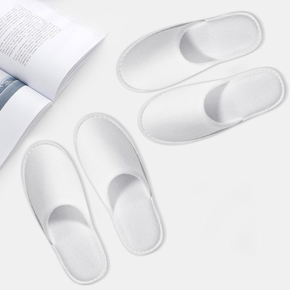 Pantuflas desechables SENJUNSAFE para habitación, limpieza fácil y experiencia ordenada.