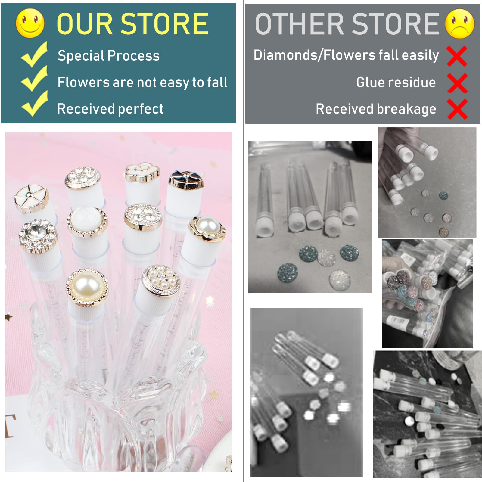 SenRocc set de 20 cepillos y 20 tubos reutilizables, ideal para prácticas.