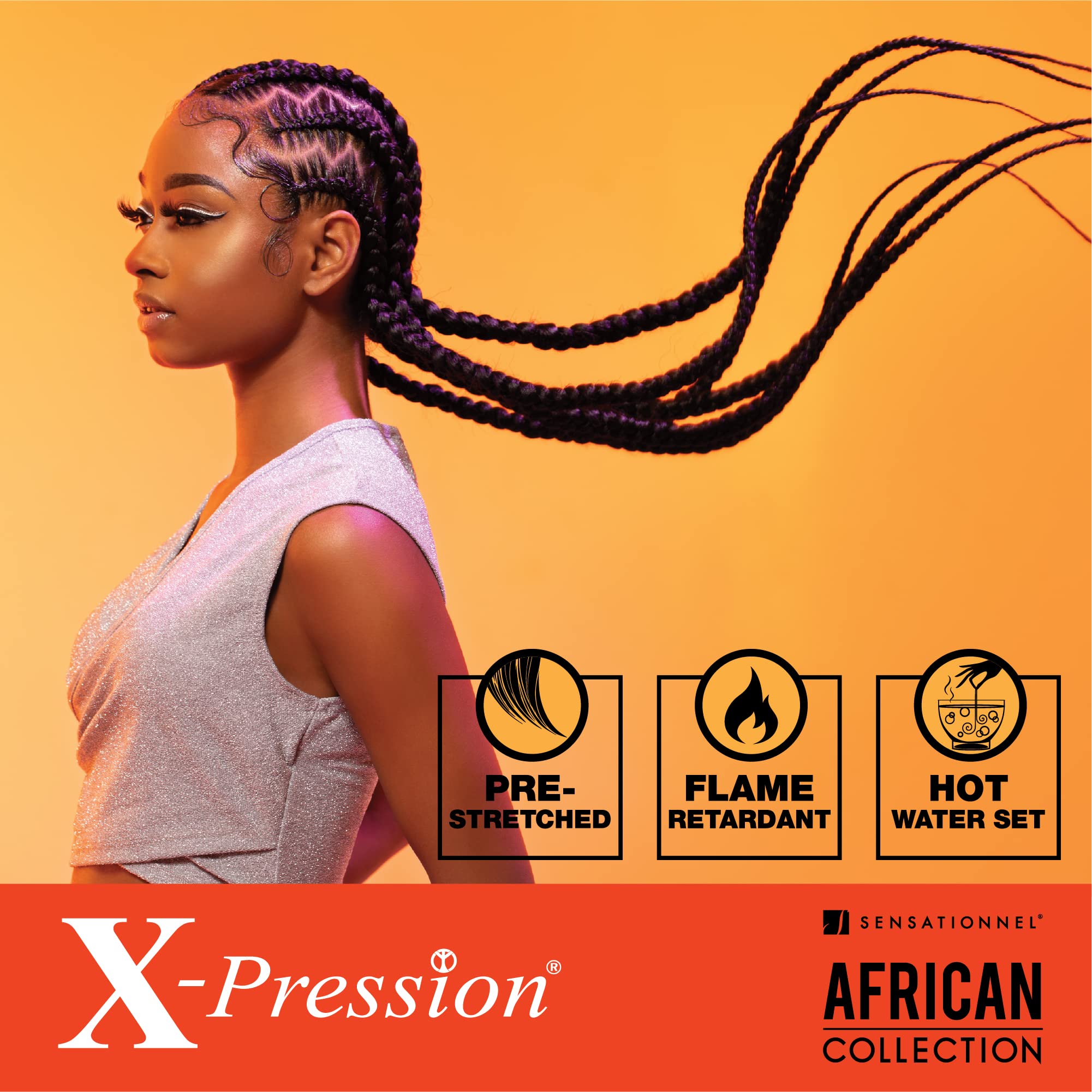 Sensationnel X-pression efecto Water Wave para movimiento natural