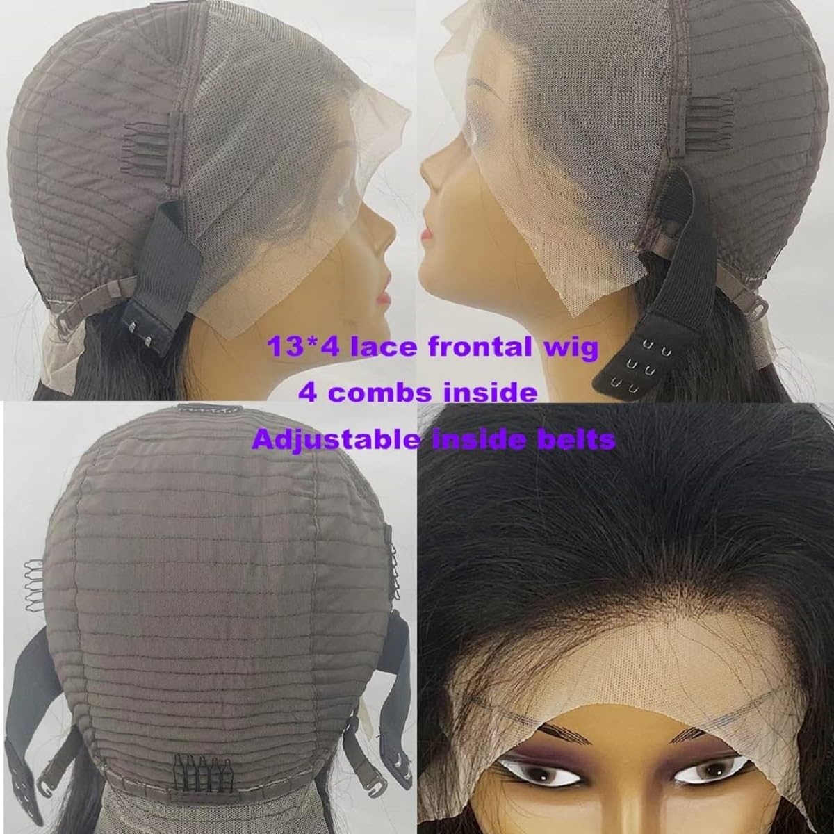 Accesorios incluidos: diadema, cap de peluca y pestañas para completar el look.