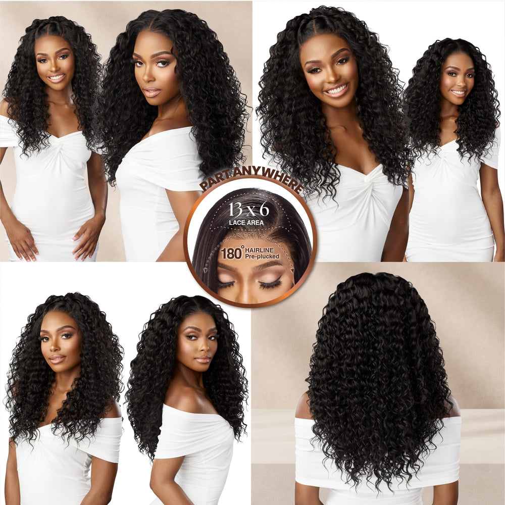 Sensationnel Bare Lace 13x6 glueless band close-up confirms secure fit.