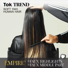 Sensationnel Empire Yaki con aceite de argán para cabello suave y nutrido.