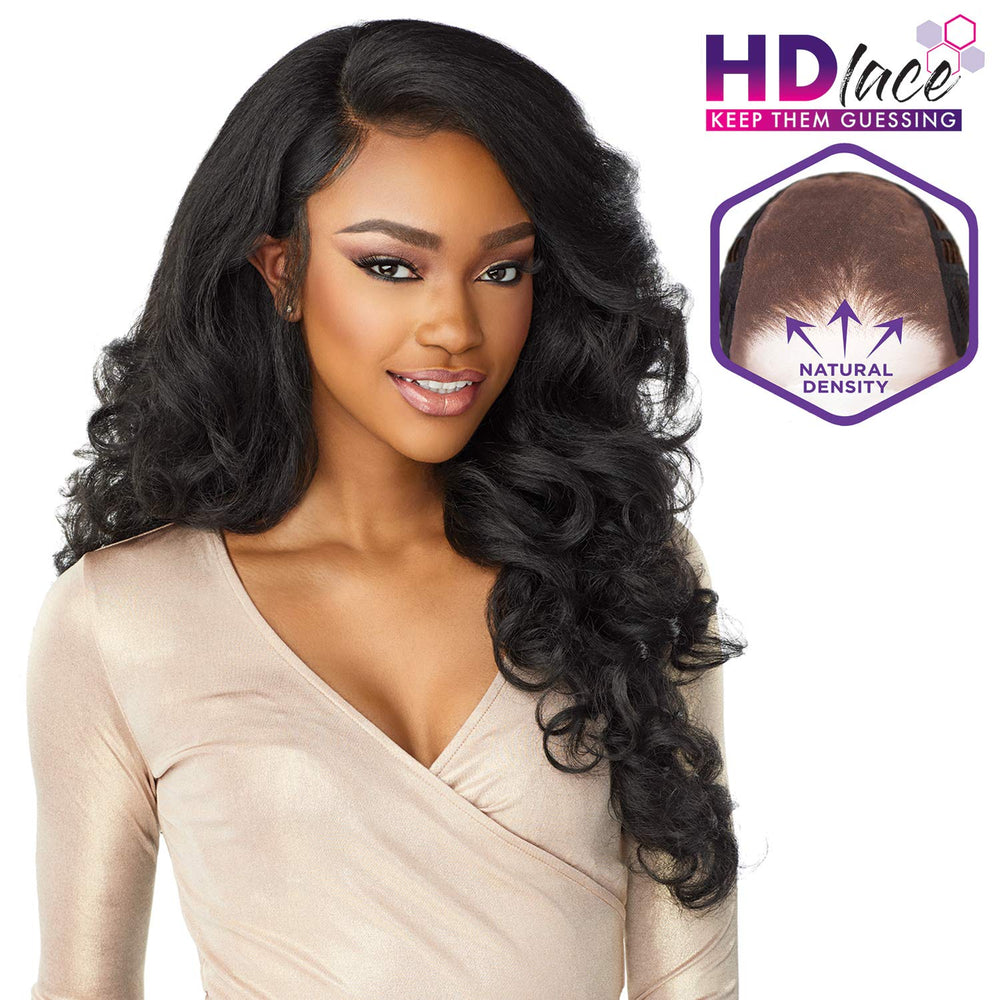 Sensationnel encaje 13x6 línea capilar natural prepulcada para aspecto suave