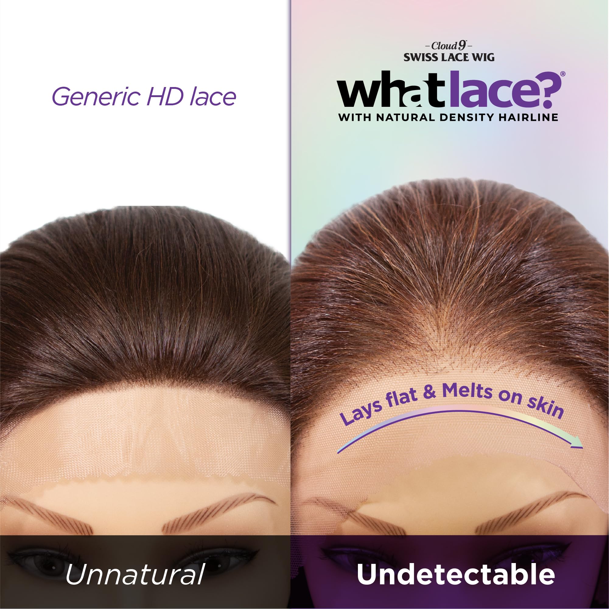 Sensationnel What Lace 13x6 Línea de cabello predespuntada para un look suave alrededor de la cara.
