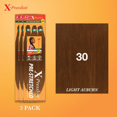 Sensationnel X-PRESSION conjunto de 3 piezas para trenzas, manejo sencillo