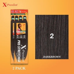 Sensationnel X-pression textura yaki suave para peinados rápidos y naturales