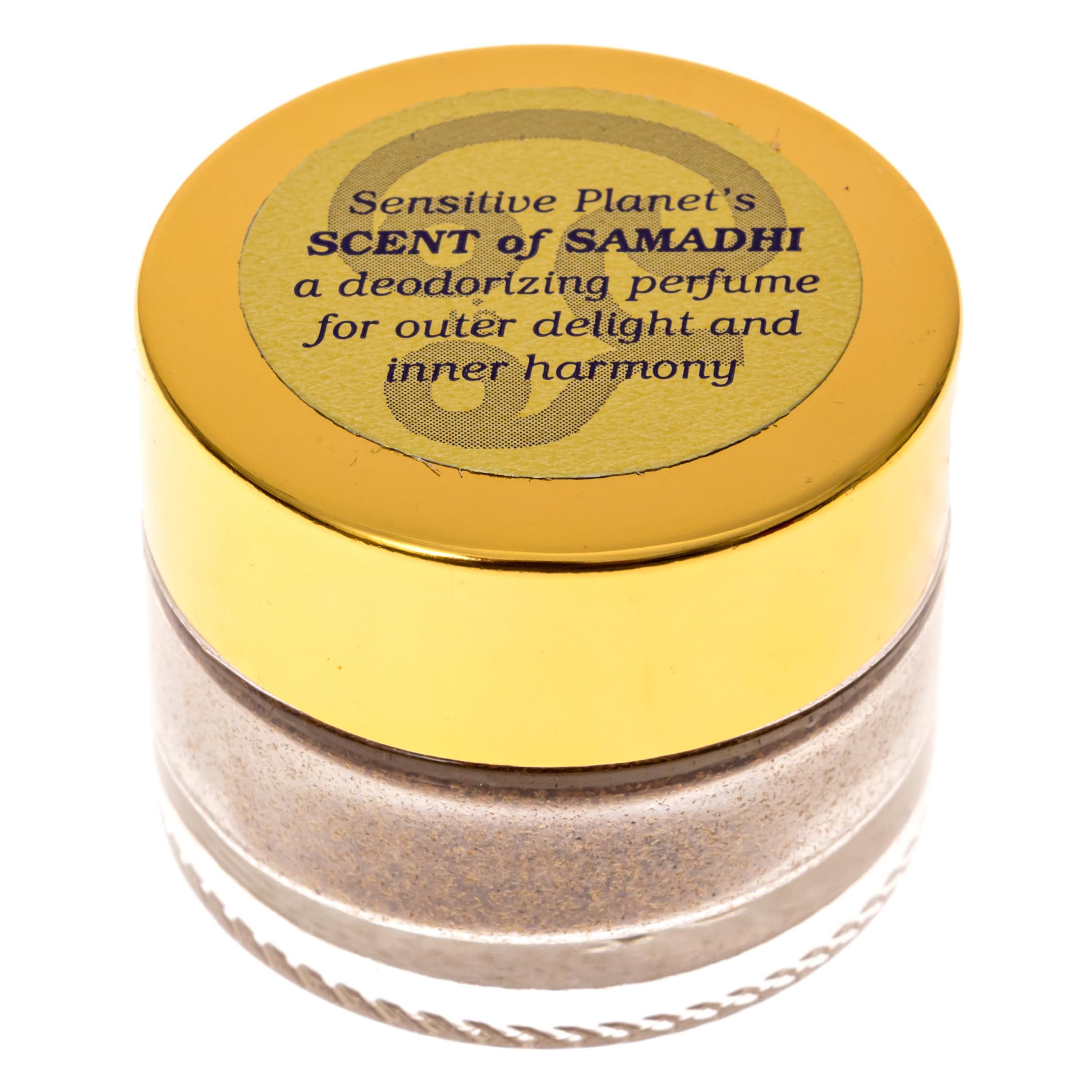 Sensitive Planet Scent of Samadhi en empaque morado para uso diario.