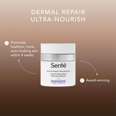 Aplicación suave de Senté en rostro y cuello para confort inmediato.