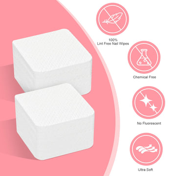 Seonggong: toallitas absorbentes con acetona para uñas, removido eficiente
