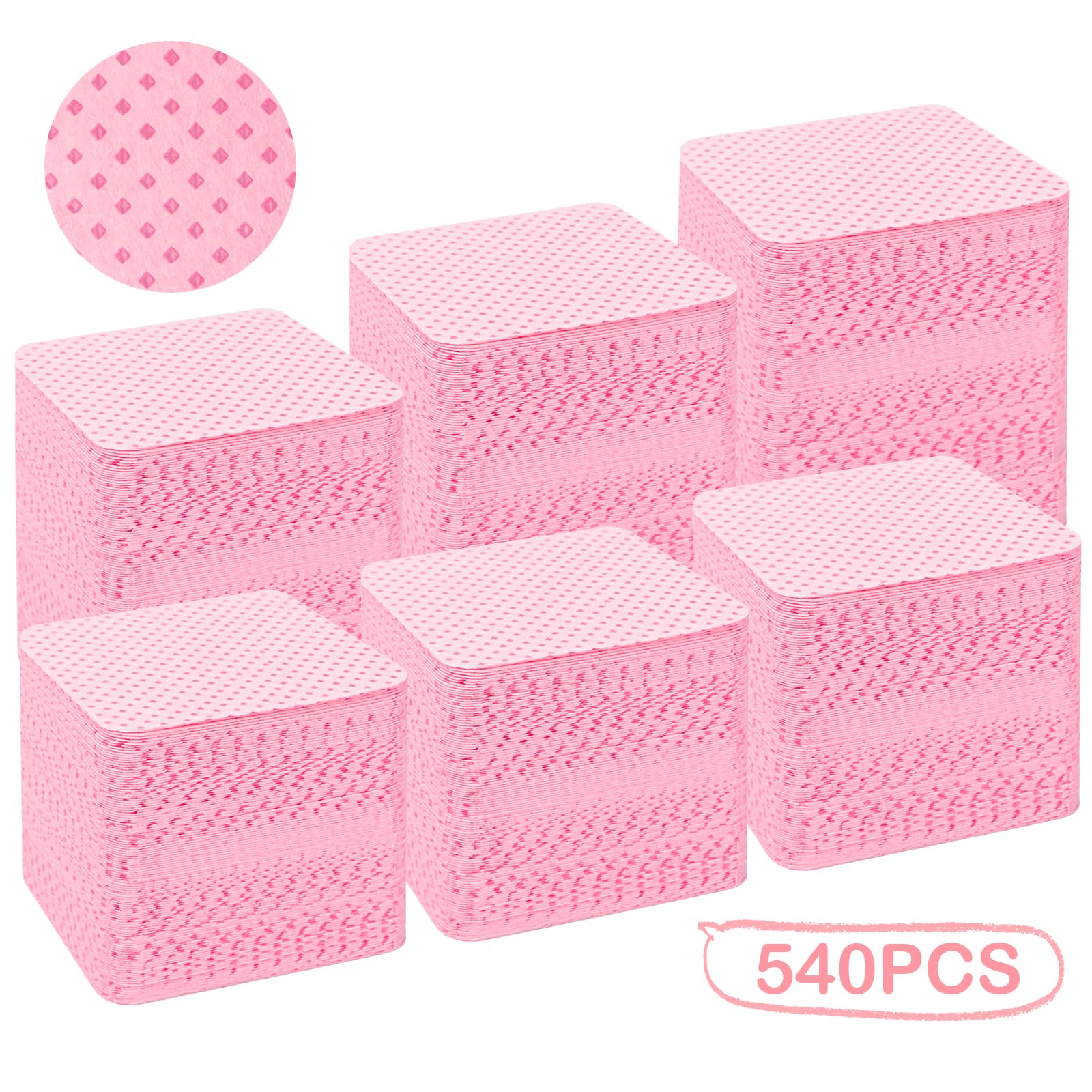 Seonggong toallitas para uñas y extensiones de pestañas para limpieza