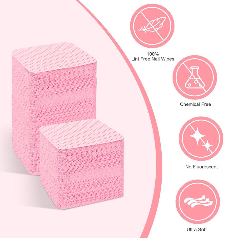 Toallitas para remover esmalte de Seonggong, limpias y delicadas con la uña.