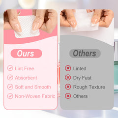 Seonggong: textura suave de toallitas no tejidas para uñas