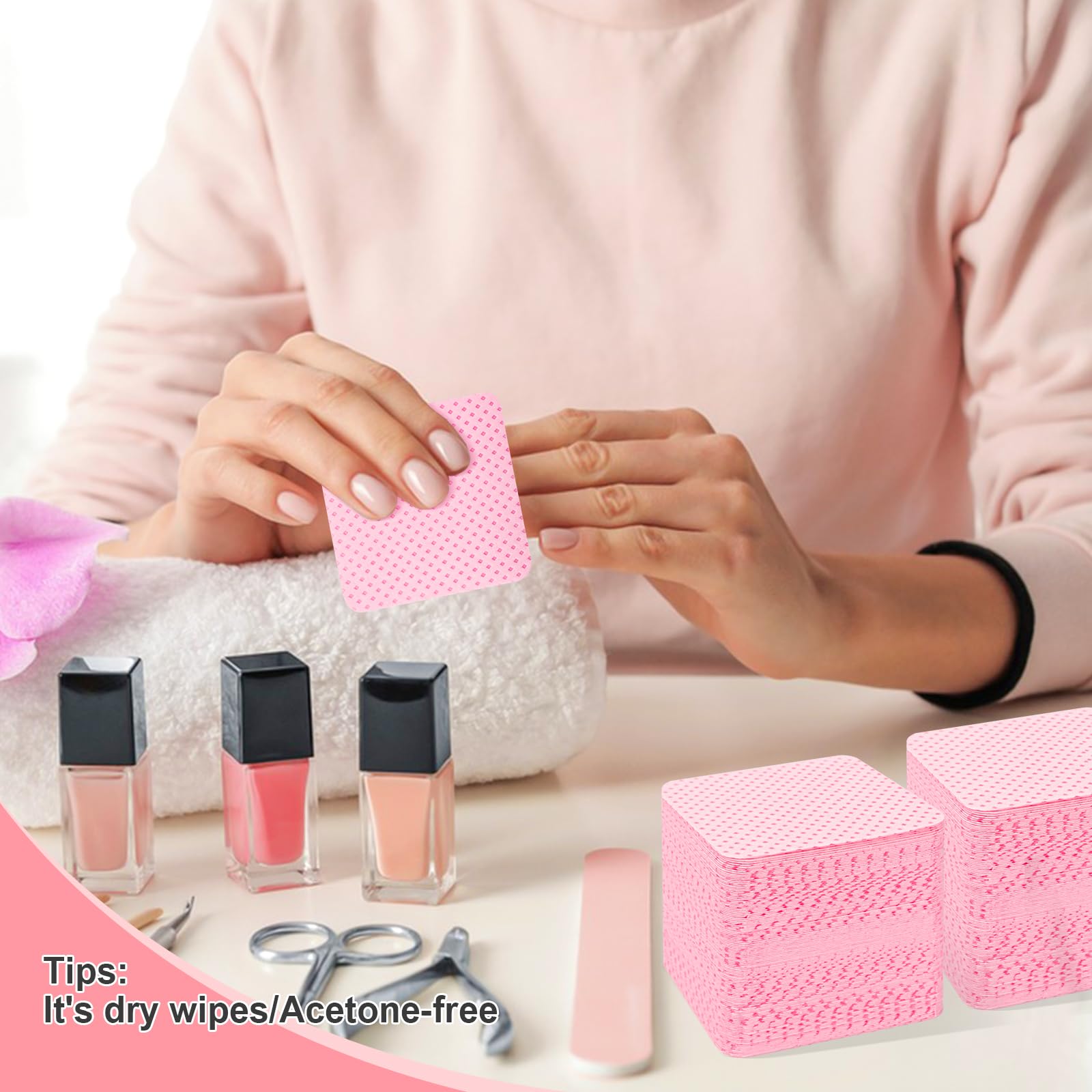 Seonggong toallitas ideales para salón y casa en manicura
